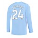 Billige Manchester City Josko Gvardiol #24 Hjemmebane Fodboldtrøjer 2023-24 Langærmet